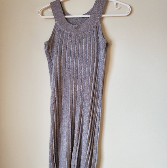 Sparkly silver mini dress - Picture 1 of 2